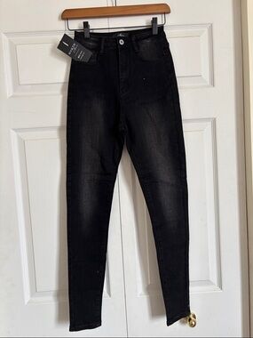 NVGTN Navi Black Denim Jeans with Branded Tag